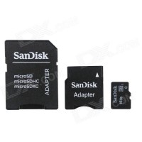 Sandisk Micro SD mit SD-Adapter (16GB)